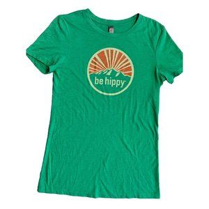 Be Hippy Womens T Shirt SZ Large